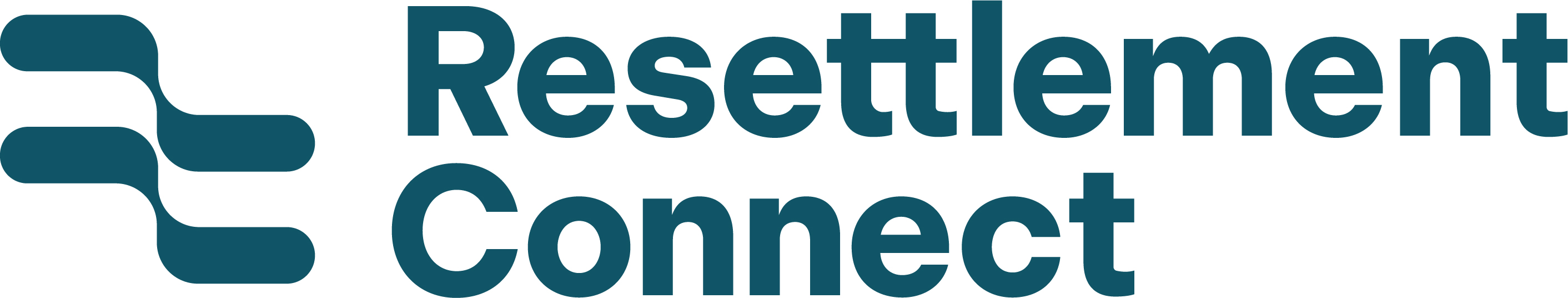 Resettlement connect home, resettlement connect logo